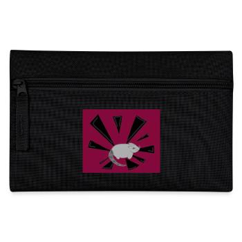 Ratte - Federtasche - Schwarz - Vorne