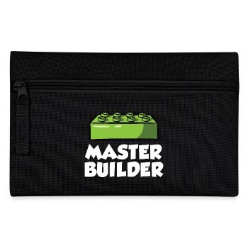 Brick Builder Brick Building Master Builder - Pencil Case - black - Front