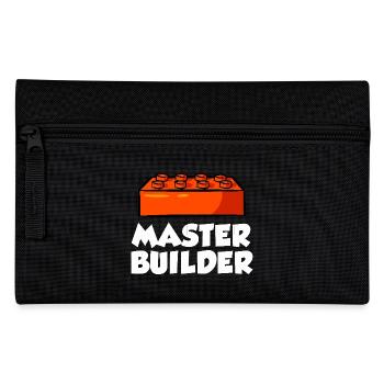 Brick Builder Brick Building Master Builder - Pencil Case - black - Front
