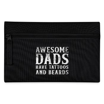 Best Dad Father´s Day Husband Men Daddy Father Man - Pencil Case - black - Front