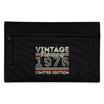 Februar 1976 Geschenk zum Jahrestag - Februar 1976 - Federtasche - Schwarz - Vorne