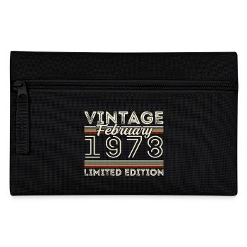 Februar 1978 Geschenk zum Jahrestag - Februar 1978 - Federtasche - Schwarz - Vorne