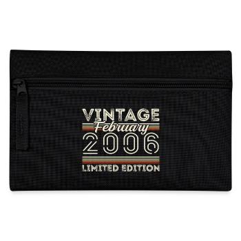 February 2006 Anniversary Gift - February 2006 - Pencil Case - black - Front