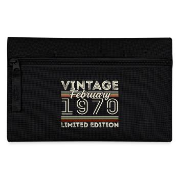 Februar 1970 Geschenk zum Jahrestag - Februar 1970 - Federtasche - Schwarz - Vorne
