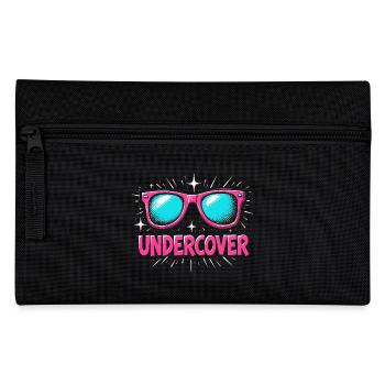 Lunettes de soleil drôles et costume de discours infiltré - Trousse - noir - Devant