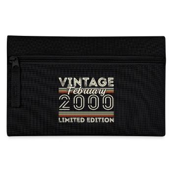 February 2000 Anniversary Gift - February 2000 - Pencil Case - black - Front