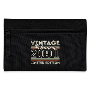 February 2001 Anniversary Gift - February 2001 - Pencil Case - black - Front