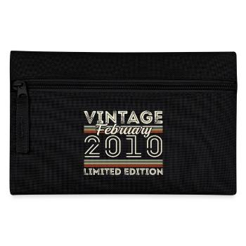 February 2010 Anniversary Gift - February 2010 - Pencil Case - black - Front