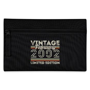 Cadeau d’anniversaire de février 2002 - Février 2002 - Trousse - noir - Devant
