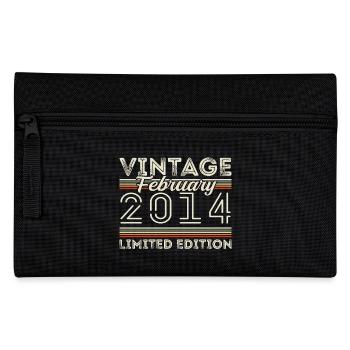 Februar 2014 Geschenk zum Jahrestag - Februar 2014 - Federtasche - Schwarz - Vorne