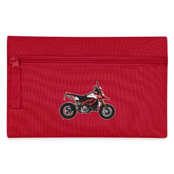 Superbike // Illustration - Pencil Case - red - Front