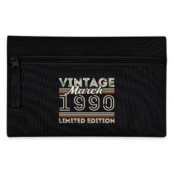 Mars 1990 Vintage 1990 Cadeau d’anniversaire Mars - Trousse - noir - Devant