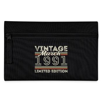 Mars 1981 Millésime 1981 Cadeau d’anniversaire Mars - Trousse - noir - Devant