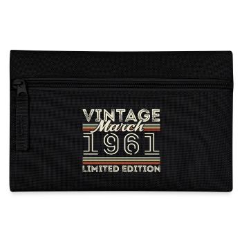 Mars 1961 Vintage 1961 Cadeau d’anniversaire Mars - Trousse - noir - Devant