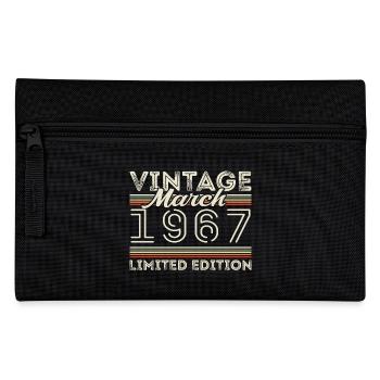 Mars 1967 Millésime 1967 Cadeau d’anniversaire Mars - Trousse - noir - Devant