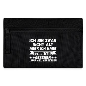 Ich Bin Nicht Alt Geburtstag - Federtasche - Schwarz - Vorne