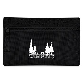 Camping Shirt - Pencil Case - black - Front