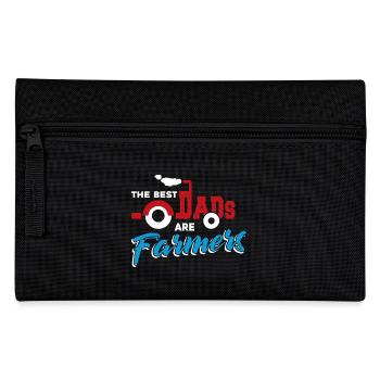 The Best Dads Are Farmers - Pencil Case - black - Front