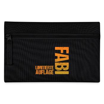 Fabian - Federtasche - Schwarz - Vorne