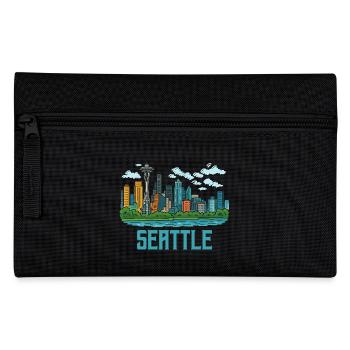Ville de Seattle - Trousse - noir - Devant