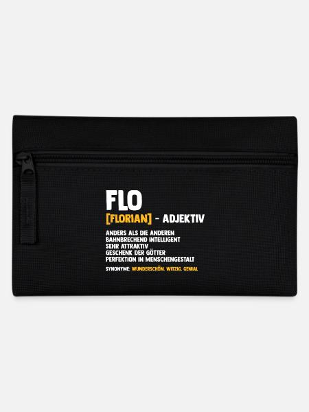 Florian - Federtasche - Schwarz