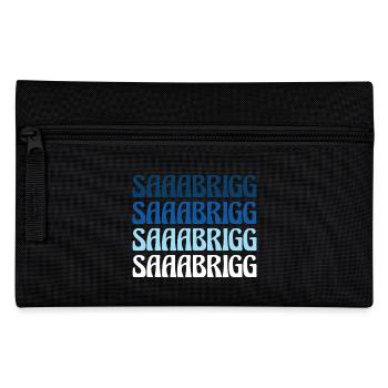 Saaabrigg Saarbrücken Dialecte Cadeau - Trousse - noir - Devant