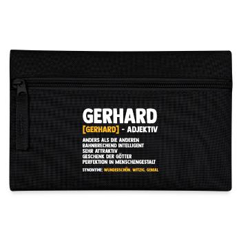 Gerhard - Pencil Case - black - Front