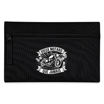 Alter Biker als je zuvor - Federtasche - Schwarz - Vorne