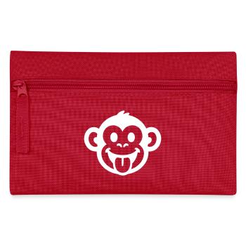 Monkey Funny Party - Pencil Case - red - Front