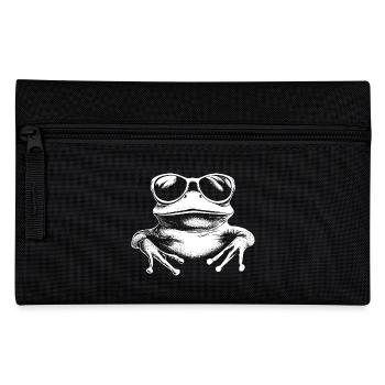 Cool Frosch Sonnenbrille Sommer - Federtasche - Schwarz - Vorne