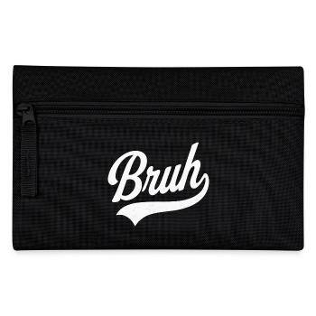 Bruh Retro-Stil - Federtasche - Schwarz - Vorne