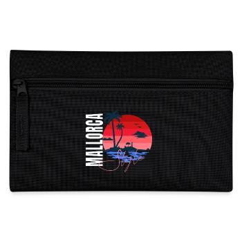 Mallorca Style – Sunset Vibes - Pencil Case - black - Front