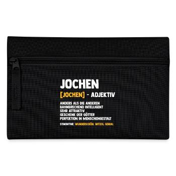 Jochen - Pencil Case - black - Front