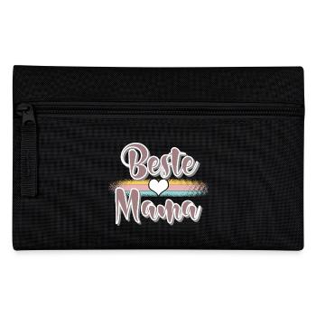 Mama - Federtasche - Schwarz - Vorne