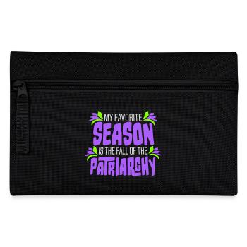 Ma saison préférée est La chute du patriarcat - Trousse - noir - Devant