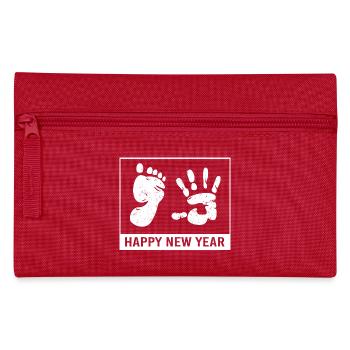 Gender Reveal Silvester - Federtasche - Rot - Vorne