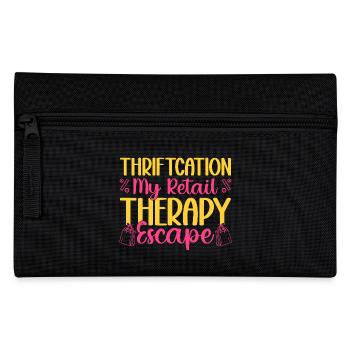 Thrift Shopper Thriftcation My Retail Thrift Store - Federtasche - Schwarz - Vorne