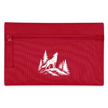 loup hurlant - Trousse - rouge - Devant