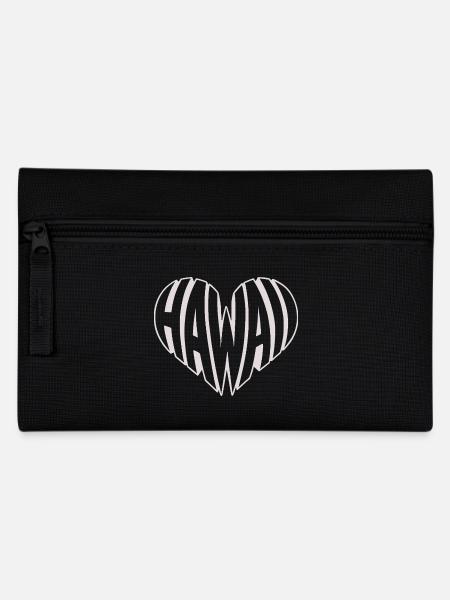 Hawaï, Hawaï Faute de frappe sur le cœur angulaire - Trousse - noir