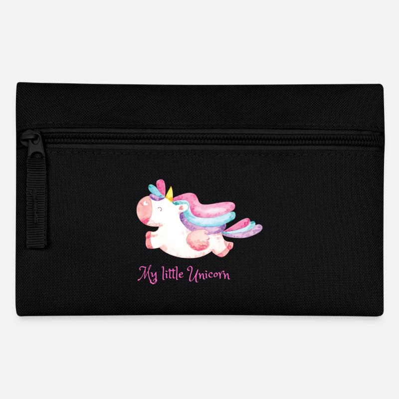 Mein kleines Einhorn Regenbogen - Federtasche - Schwarz