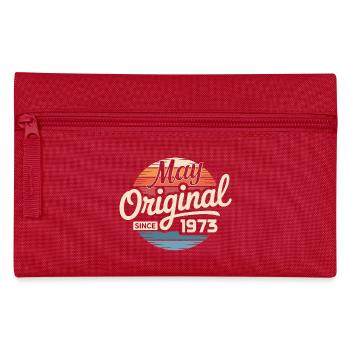 Legendary since May 1973 – Retro Vintage 1973 - Pencil Case - red - Front