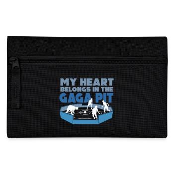 Mon cœur appartient à la fosse de Gaga - Trousse - noir - Devant