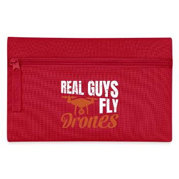 Mir Reichts Ich Geh Fliegen Drohne Drohnenflieger - Federtasche - Rot - Vorne