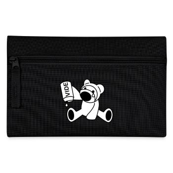 bear cub - Pencil Case - black - Front