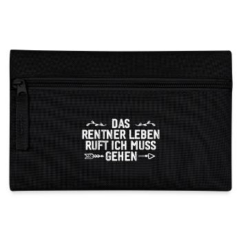 The Pensioner's Life Calls Retirement Gift - Pencil Case - black - Front