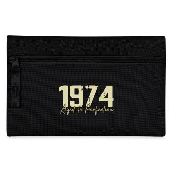 Original 1974 Rétro 1974 Cadeau d’anniversaire 1974 - Trousse - noir - Devant