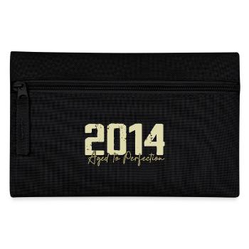 Original 2014 Retro 2014 Geburtstagsgeschenk 2014 - Federtasche - Schwarz - Vorne