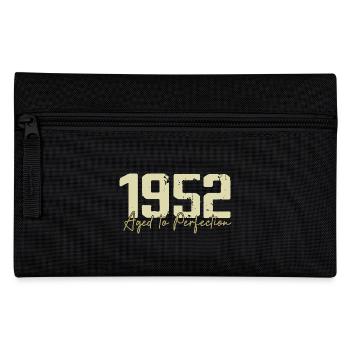 Original 1952 Retro 1952 Geburtstagsgeschenk 1952 - Federtasche - Schwarz - Vorne