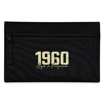 Original 1960 Retro 1960 Geburtstagsgeschenk 1960 - Federtasche - Schwarz - Vorne