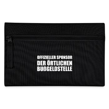 Official sponsor of the Local Fines Office - Pencil Case - black - Front